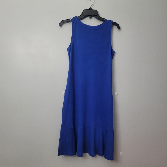 Tommy Bahamas Sleeveless Darcy Sheath Dress Color: Mazarine Blue - Picture 3 of 7